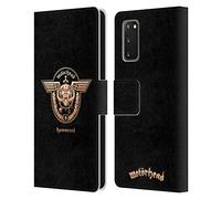 Head Case Designs Officially Licensed Motorhead Hammered Album Covers Leather Wallet Case Compatible With Samsung Galaxy S20 / S20 5G