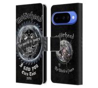 Head Case Designs Officially Licensed Motorhead I Saw You Tours Leather Wallet Case Compatible With Google Pixel 10