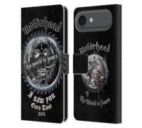 Head Case Designs Officially Licensed Motorhead I Saw You Tours Leather Wallet Case Compatible With Apple iPhone 17 Air