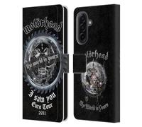 Head Case Designs Officially Licensed Motorhead I Saw You Tours Leather Wallet Case Compatible With Samsung Galaxy A17 4G / 5G
