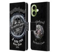 Head Case Designs Officially Licensed Motorhead I Saw You Tours Leather Wallet Case Compatible With Apple iPhone 17