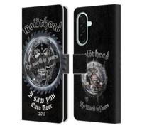 Head Case Designs Officially Licensed Motorhead I Saw You Tours Leather Wallet Case Compatible With Samsung Galaxy A26 5G