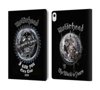Head Case Designs Officially Licensed Motorhead I Saw You Tours Leather Wallet Case Compatible With Apple iPad Air 13 2024/2025