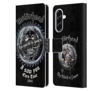 Head Case Designs Officially Licensed Motorhead I Saw You Tours Leather Wallet Case Compatible With Samsung Galaxy A56 5G