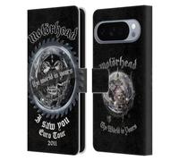 Head Case Designs Officially Licensed Motorhead I Saw You Tours Leather Wallet Case Compatible With Google Pixel 10 Pro XL