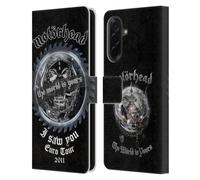 Head Case Designs Officially Licensed Motorhead I Saw You Tours Leather Wallet Case Compatible With Samsung Galaxy A36 5G