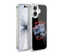 Head Case Designs Officially Licensed Motorhead Iron Fist Album Covers Gel Case [Military Grade Protection] Compatible with Apple iPhone 17 and Compatible with MagSafe
