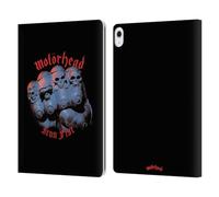 Head Case Designs Officially Licensed Motorhead Iron Fist Album Covers Leather Wallet Case Compatible With Apple iPad Air 13 2024/2025