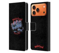Head Case Designs Officially Licensed Motorhead Iron Fist Album Covers Leather Wallet Case Compatible With Apple iPhone 17 Pro Max