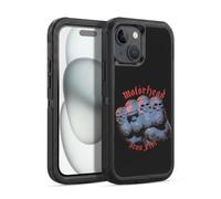 Head Case Designs Officially Licensed Motorhead Iron Fist Album Covers Ultra-Armoured Shockproof Case [Military Grade Protection] Compatible With Apple iPhone 15