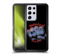Head Case Designs Officially Licensed Motorhead Iron Fist Album Covers Ultra-Armoured Shockproof Case [Military Grade Protection] Compatible With Samsung Galaxy S21 Ultra 5G