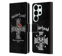 Head Case Designs Officially Licensed Motorhead Kings Of The Road Tours Leather Wallet Case Compatible With Samsung Galaxy S26 Ultra