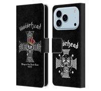 Head Case Designs Officially Licensed Motorhead Kings Of The Road Tours Leather Wallet Case Compatible With Apple iPhone 17 Pro