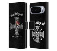 Head Case Designs Officially Licensed Motorhead Kings Of The Road Tours Leather Wallet Case Compatible With Google Pixel 10 Pro XL