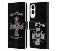 Head Case Designs Officially Licensed Motorhead Kings Of The Road Tours Leather Wallet Case Compatible With Samsung Galaxy S25 Edge