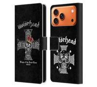 Head Case Designs Officially Licensed Motorhead Kings Of The Road Tours Leather Wallet Case Compatible With Apple iPhone 17 Pro Max