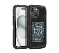 Head Case Designs Officially Licensed Motorhead Kiss Of Death Album Covers Ultra-Armoured Shockproof Case [Military Grade Protection] Compatible With Apple iPhone 15