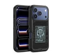 Head Case Designs Officially Licensed Motorhead Kiss Of Death Album Covers Ultra-Armoured Shockproof Case [Military Grade Protection] Compatible With Apple iPhone 17 Pro