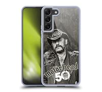 Head Case Designs Officially Licensed Motorhead Lemmy 50th Anniversary Gel Case [Military Grade Protection] Compatible with Samsung Galaxy S22+ 5G and Compatible with MagSafe