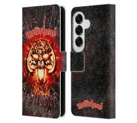 Head Case Designs Officially Licensed Motorhead Overkill Fame Key Art Leather Wallet Case Compatible With Samsung Galaxy S26