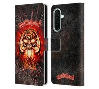 Head Case Designs Officially Licensed Motorhead Overkill Fame Key Art Leather Wallet Case Compatible With Samsung Galaxy A26 5G