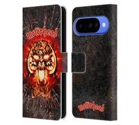 Head Case Designs Officially Licensed Motorhead Overkill Fame Key Art Leather Wallet Case Compatible With Google Pixel 10