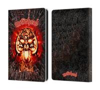 Head Case Designs Officially Licensed Motorhead Overkill Fame Key Art Leather Wallet Case Compatible With Amazon Kindle Paperwhite 6