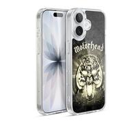 Head Case Designs Officially Licensed Motorhead Overkill Key Art Gel Case [Military Grade Protection] Compatible with Apple iPhone 17 and Compatible with MagSafe