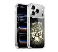 Head Case Designs Officially Licensed Motorhead Overkill Key Art Gel Case [Military Grade Protection] Compatible with Apple iPhone 17 Pro and Compatible with MagSafe