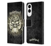 Head Case Designs Officially Licensed Motorhead Overkill Key Art Leather Wallet Case Compatible With Samsung Galaxy S25 Edge