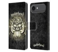 Head Case Designs Officially Licensed Motorhead Overkill Key Art Leather Wallet Case Compatible With Apple iPhone 17 Air