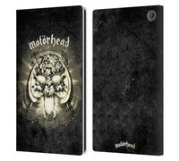 Head Case Designs Officially Licensed Motorhead Overkill Key Art Leather Wallet Case Compatible With Amazon Fire Max 11 2023