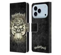 Head Case Designs Officially Licensed Motorhead Overkill Key Art Leather Wallet Case Compatible With Apple iPhone 17 Pro