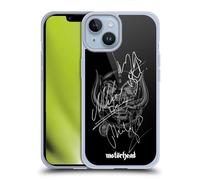 Head Case Designs Officially Licensed Motorhead Signatures Graphics Gel Case [Military Grade Protection] Compatible With Apple iPhone 14