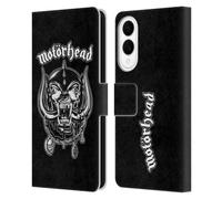 Head Case Designs Officially Licensed Motorhead Silver War Pig Graphics Leather Wallet Case Compatible With Samsung Galaxy S25 Edge