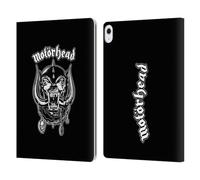 Head Case Designs Officially Licensed Motorhead Silver War Pig Graphics Leather Wallet Case Compatible With Apple iPad Air 13 2024/2025