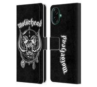 Head Case Designs Officially Licensed Motorhead Silver War Pig Graphics Leather Wallet Case Compatible With Samsung Galaxy A07