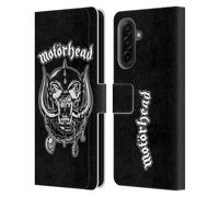 Head Case Designs Officially Licensed Motorhead Silver War Pig Graphics Leather Wallet Case Compatible With Samsung Galaxy A17 4G / 5G