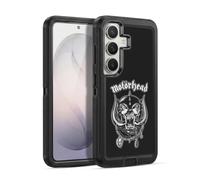 Head Case Designs Officially Licensed Motorhead Silver War Pig Graphics Ultra-Armoured Shockproof Case [Military Grade Protection] Compatible With Samsung Galaxy S26 Plus