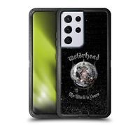 Head Case Designs Officially Licensed Motorhead The World Is Yours Album Covers Ultra-Armoured Shockproof Case [Military Grade Protection] Compatible With Samsung Galaxy S21 Ultra 5G