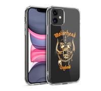 Head Case Designs Officially Licensed Motorhead Warpig England Logo Gel Case [Military Grade Protection] Compatible With Apple iPhone 11