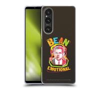 Head Case Designs Officially Licensed Mr. Bean Bean Emotional Graphic Art Gel Case [Military Grade Protection] Compatible With Sony Xperia 1 V 5G