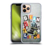 Head Case Designs Officially Licensed Mr. Bean Bean To London Graphic Art Gel Case [Military Grade Protection] Compatible with Apple iPhone 11 Pro and Compatible with MagSafe