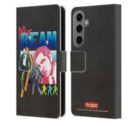 Head Case Designs Officially Licensed Mr. Bean Bike Graphic Art Leather Wallet Case Compatible With Samsung Galaxy S25