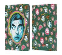 Head Case Designs Officially Licensed Mr. Bean Collage Key Art Leather Wallet Case Compatible With Apple iPad 10.2 2019/2020/2021