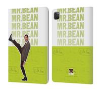 Head Case Designs Officially Licensed Mr. Bean Portrait Key Art Leather Wallet Case Compatible With Apple iPad Pro 11 2020/2021 / 2022