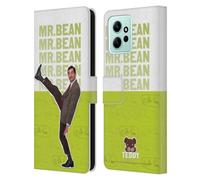 Head Case Designs Officially Licensed Mr. Bean Portrait Key Art Leather Wallet Case Compatible With Xiaomi Redmi 12