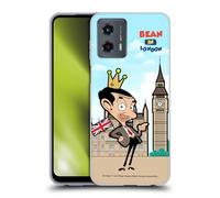 Head Case Designs Officially Licensed Mr. Bean: The Animated Series Bean In London Graphic Art Gel Case [Military Grade Protection] Compatible With Motorola Moto G (2023)
