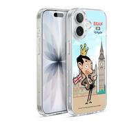 Head Case Designs Officially Licensed Mr. Bean: The Animated Series Bean In London Graphic Art Gel Case [Military Grade Protection] Compatible with Apple iPhone 17 and Compatible with MagSafe