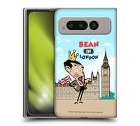 Head Case Designs Officially Licensed Mr. Bean: The Animated Series Bean In London Graphic Art Hard Back Case Compatible With Google Pixel Fold
